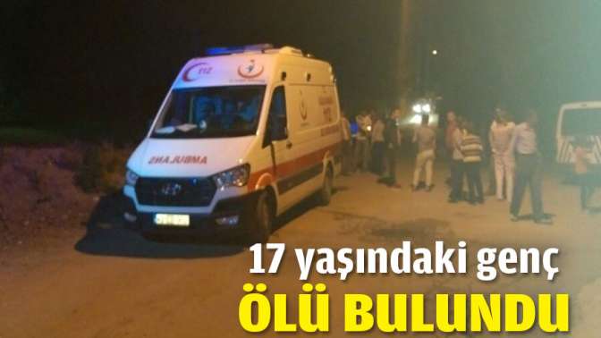 17 yaşındaki genç ölü bulundu