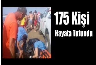 175 kişi hayata tutundu