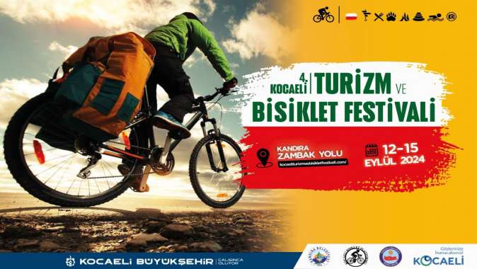 4. Kocaeli Turizm ve Bisiklet Festivali başlıyor