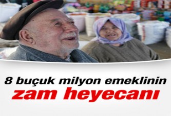 8 buçuk milyon emekli Temmuz ayını bekliyor