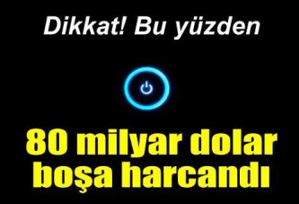 80 milyar dolar boşa harcandı