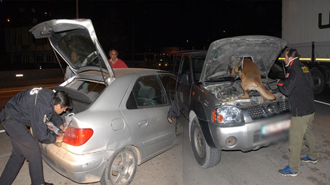 873 kişi, 423 araç didik didik arandı!