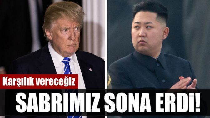 ABD Başkanı Trump: Sabrımız sona erdi