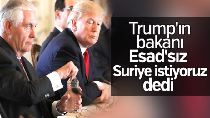 ABD: Esadsız bir Suriye istiyoruz