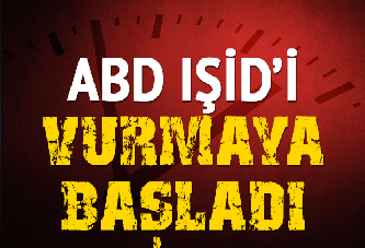 ABD Kuzey Irak'ta IŞİD'i vuruyor