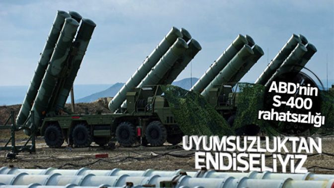 ABD Türkiyenin alacağı S-400lerden rahatsız