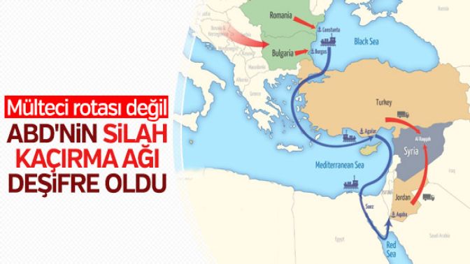 ABD yasadışı yollarla temin ettiği silahları PYDye verdi