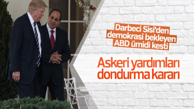 ABDden Mısıra askeri yardımı dondurma kararı