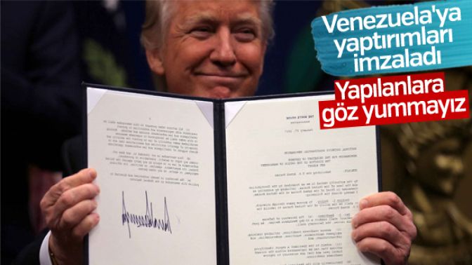 ABDden Venezuelaya yeni ekonomik yaptırımlar