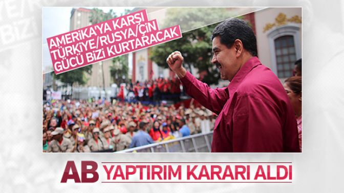 ABden Venezuelaya yaptırım kararı