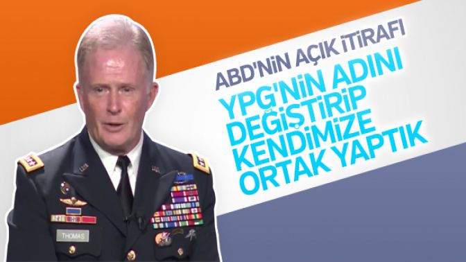 ABDli komutan PKKyı ortakları yaptıklarını itiraf etti