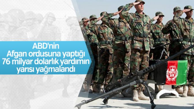 ABDnin Afganistana yardımlarının yarısı yağmalandı