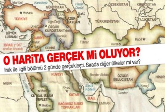 ABD'nin çizdiği Büyük Ortadoğu Haritası gerçek mi oluyor?