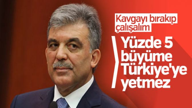 Abdullah Gülden güçlü diplomasi vurgusu