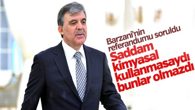 Abdullah Gülden Irak ve Suriye yorumu