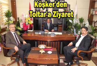 Adnan Köşker'den Ali Toltar'a ziyaret