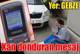 Ağlayarak polise sığındı