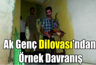 Ak Genç Dilovası'ndan Örnek Davranış