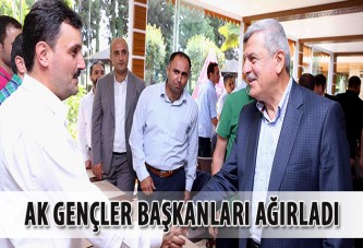 Ak Gençler Başkanları Ağırladı