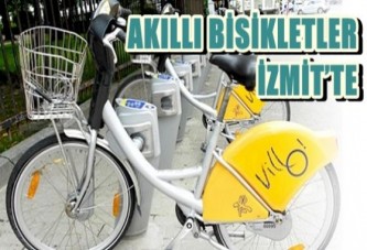 Akıllı Bisikletler İzmit’te