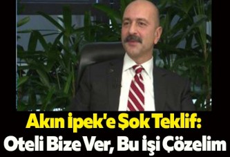 Akın İpek'ten Bomba Kayyum Açıklaması