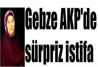 AKP'de sürpriz istifa