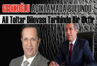 Ali Toltar Dilovası Tarihinde Bir İlktir