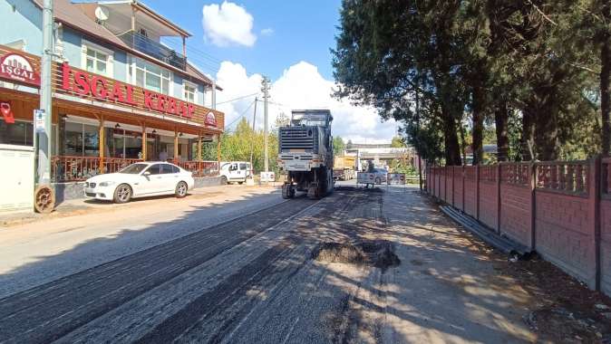 Alikahya Sanayici Caddesi’ne yeni üstyapı