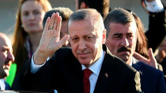 Almanyada Cumhurbaşkanı Erdoğana coşkulu karşılama!