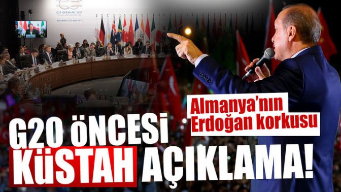 Almanyadan küstah açıklama