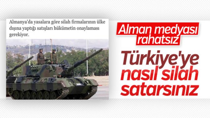 Almanyadan Türkiyeye 5,6 milyonluk silah satışı