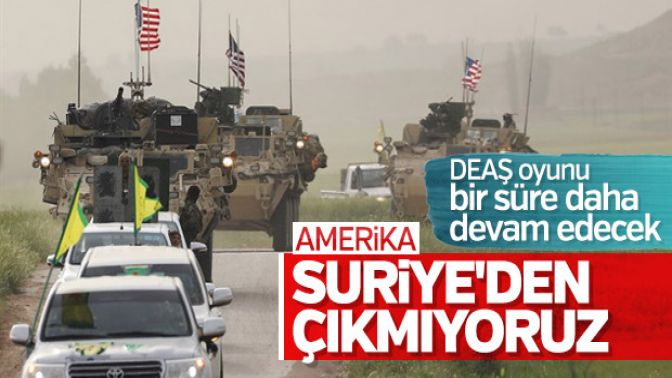 Amerika Suriyede kalıcı