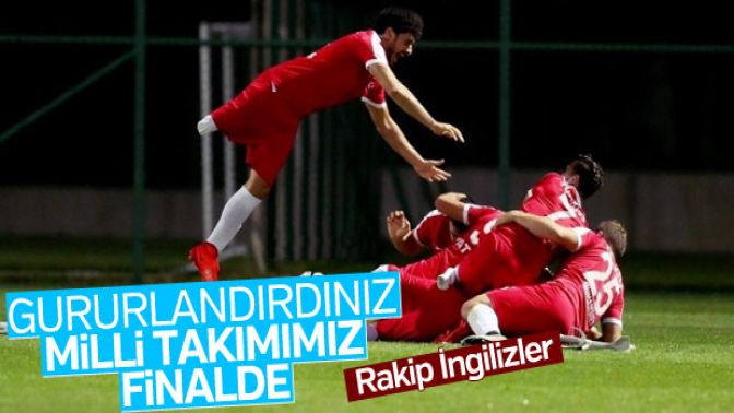 Ampute Milli Takımımız finalde