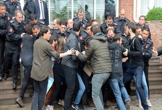 Anadolu Üniversitesi yerleşkesinde arbede