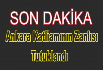 Ankara katliamının zanlısı tutuklandı