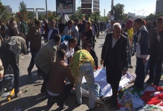 Ankara'da patlama : 20 Ölü