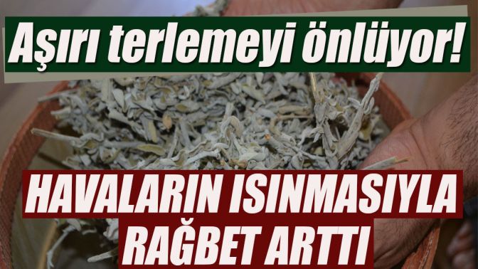 Aşırı terlemeyi önlüyor!