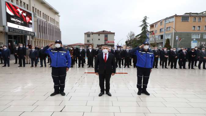 Atatürk Dilovası’nda törenlerle anıldı