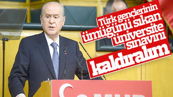 Bahçeli, MHP grubuna seslendi