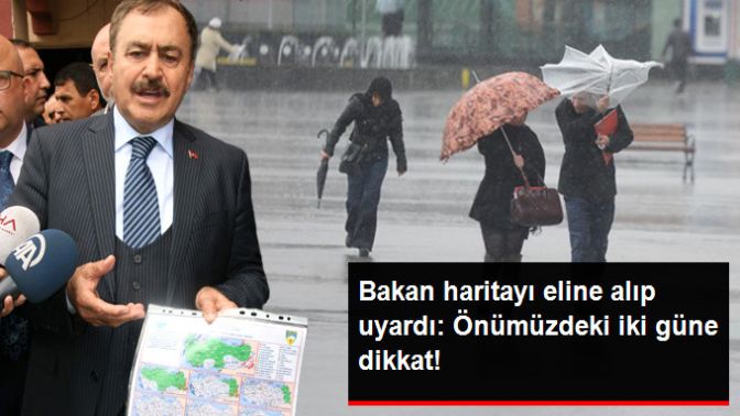 Bakan Eroğlundan Yağış Uyarısı: Pazar ve Pazartesi Günü Gerçekleşecek Yağışlara Dikkat