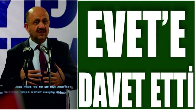 Bakan Işık, Karamürsellileri Evet’e davet etti