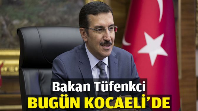 Bakan Tüfenkci bugün Kocaelide