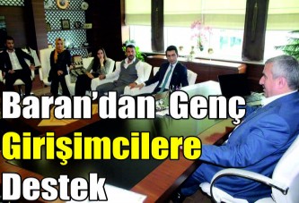 Baran’dan Genç Girişimcilere Destek