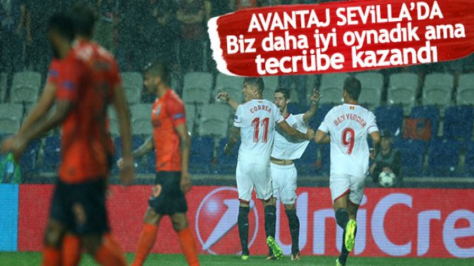 Başakşehir Sevillaya mağlup oldu