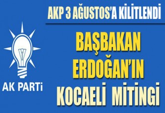 Başbakan Erdoğan’ın Kocaeli mitingi