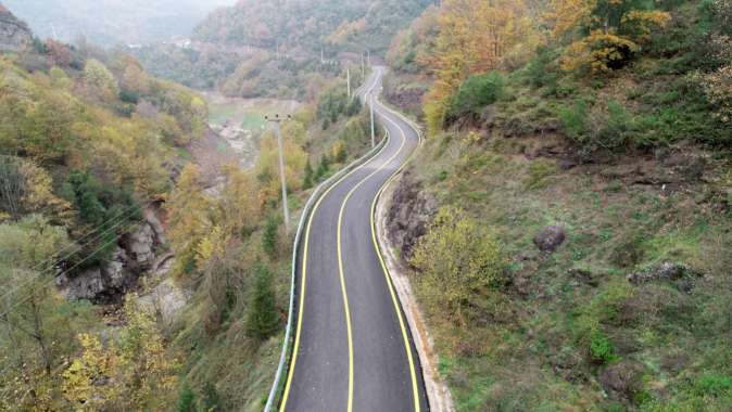 Başiskele’ye tablo güzelliğinde köy grup yolu