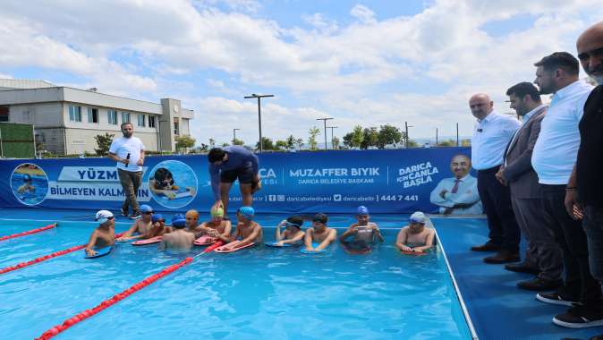 Başkan Bıyık, Yaz Spor Okulu Öğrencilerini Ziyaret Etti