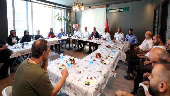 Başkan Büyükakın’dan yoğun mesai