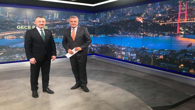 Başkan Büyükakın, TRT Haber’e konuk oldu.