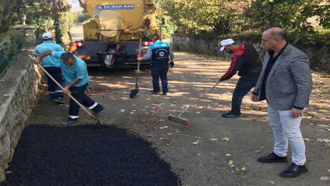 Başkan Büyükakın ve Yol Timine teşekkür